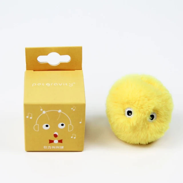 Squeaky Ball Toy - Fun for Cats