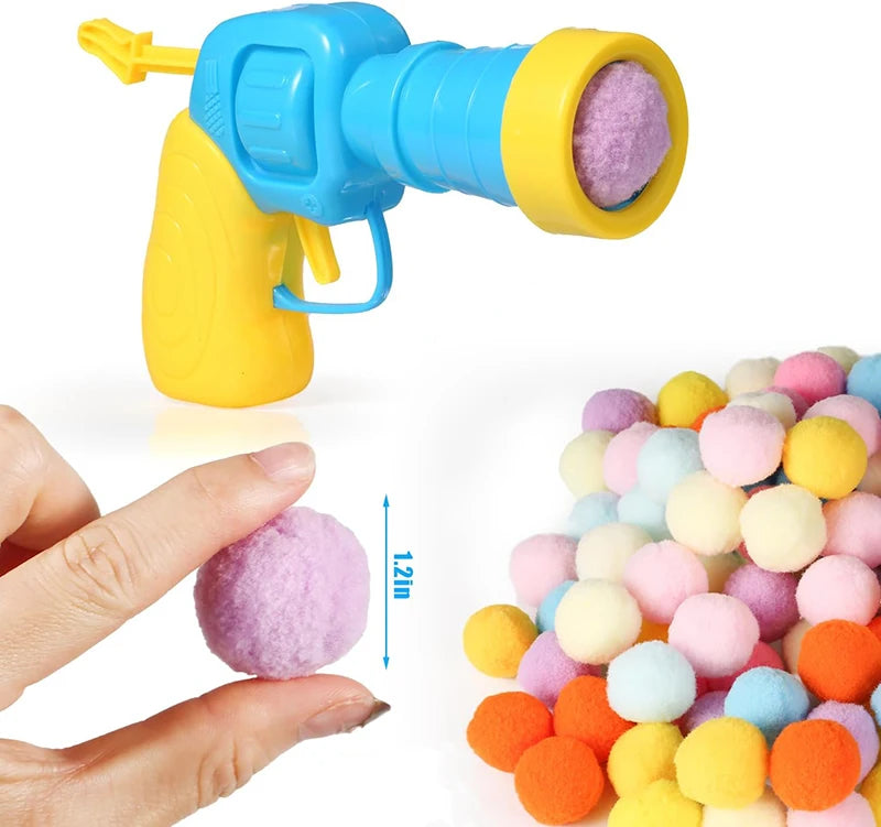 Cat Training Toy β Plush Ball Launcher for Active Play