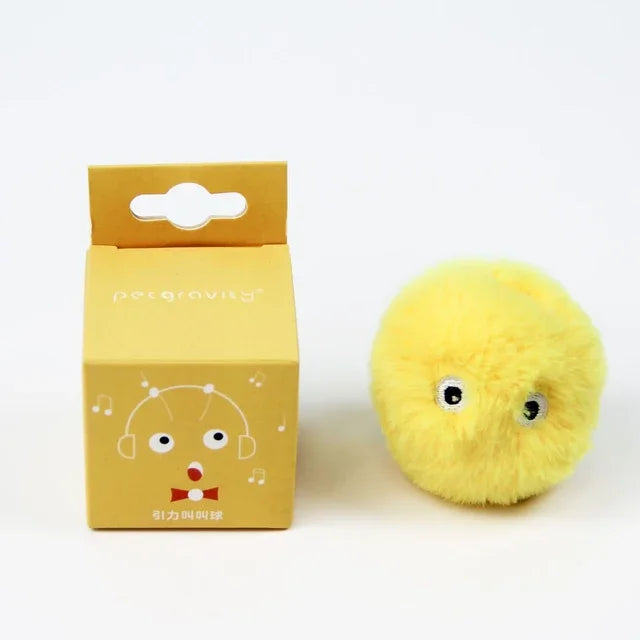 Squeaky Ball Toy - Fun for Cats