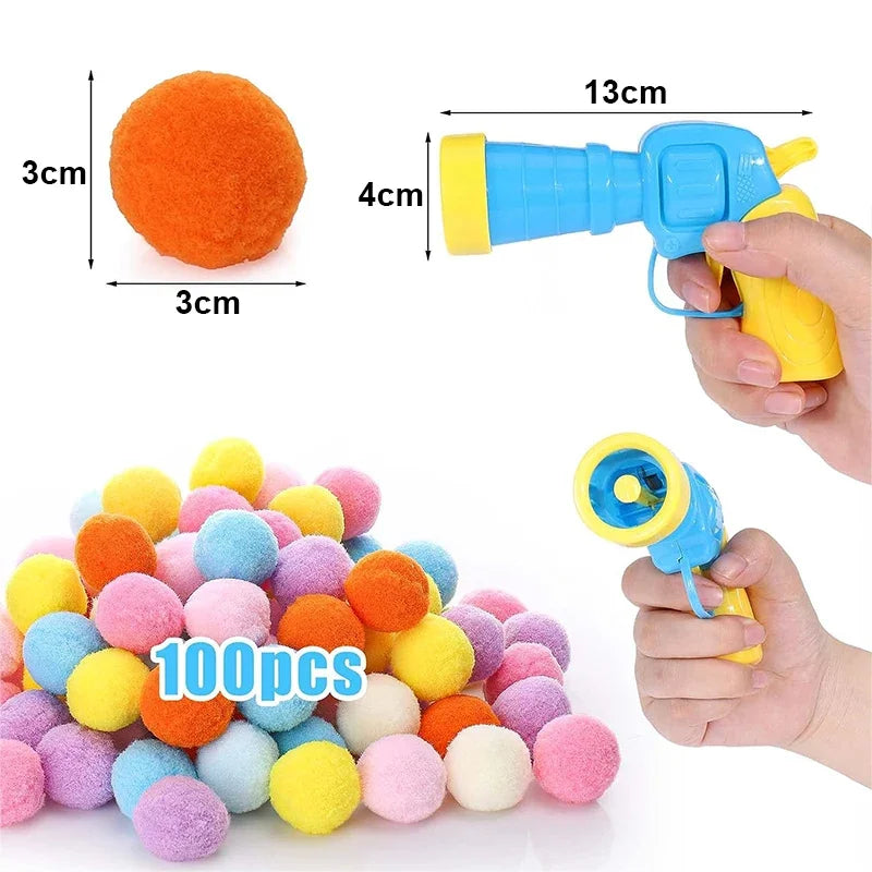 Cat Training Toy β Plush Ball Launcher for Active Play