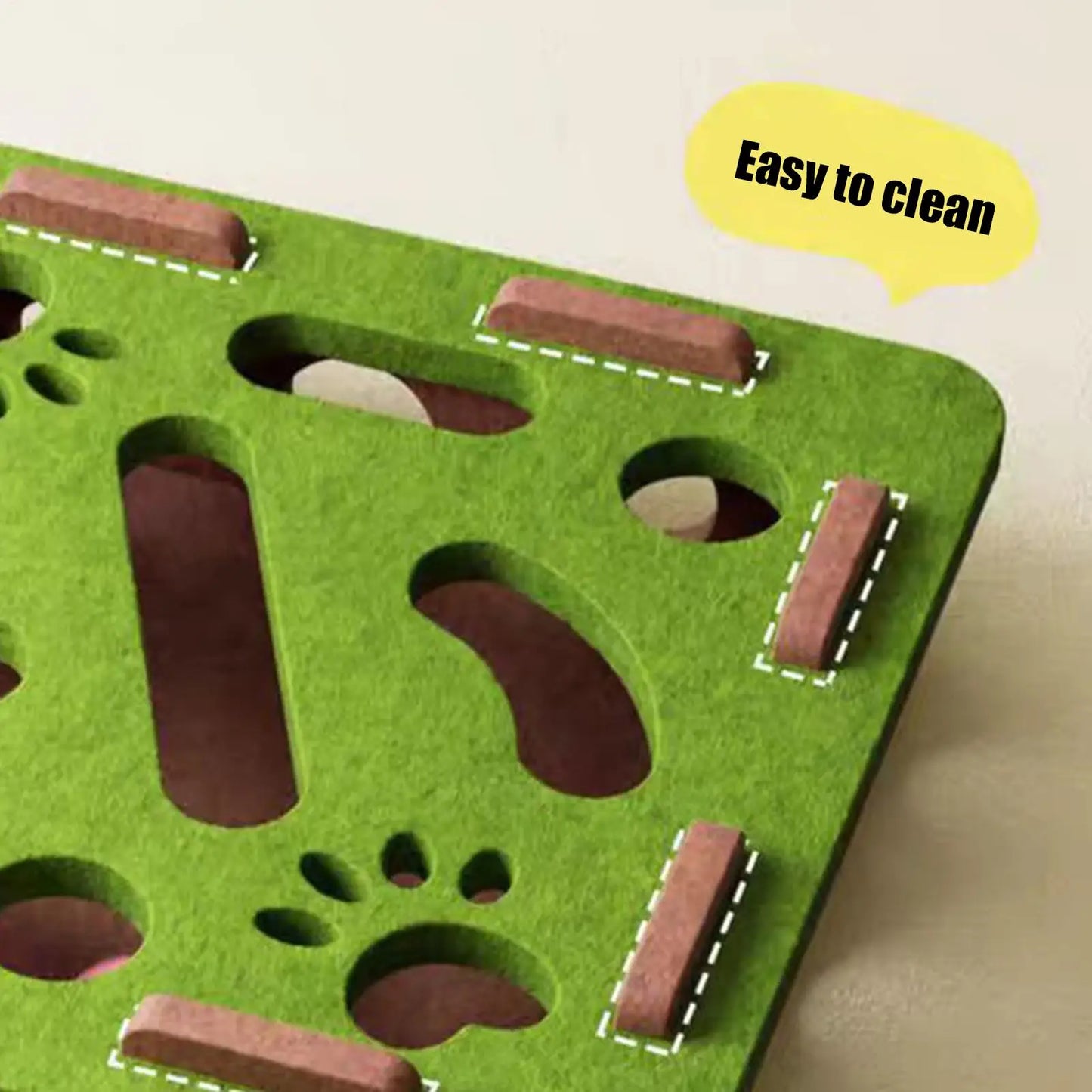 Catify™ Felt Maze Puzzle Toy with Bell – Interactive Enrichment for Cats & Kittens