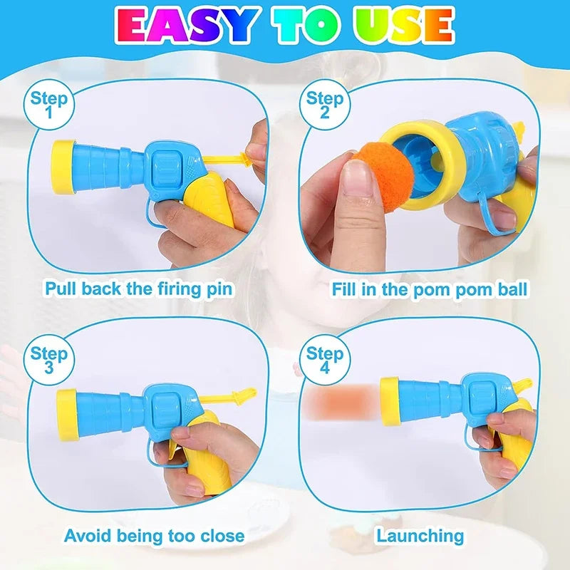 Cat Training Toy β Plush Ball Launcher for Active Play