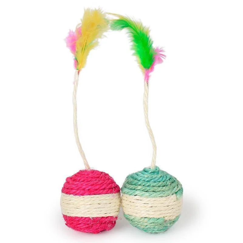 Cat Toy Sisal - Scratching Ball and Training Game