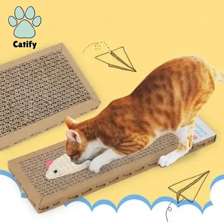 Cat Toy Scratch Board - Stress Reliever
