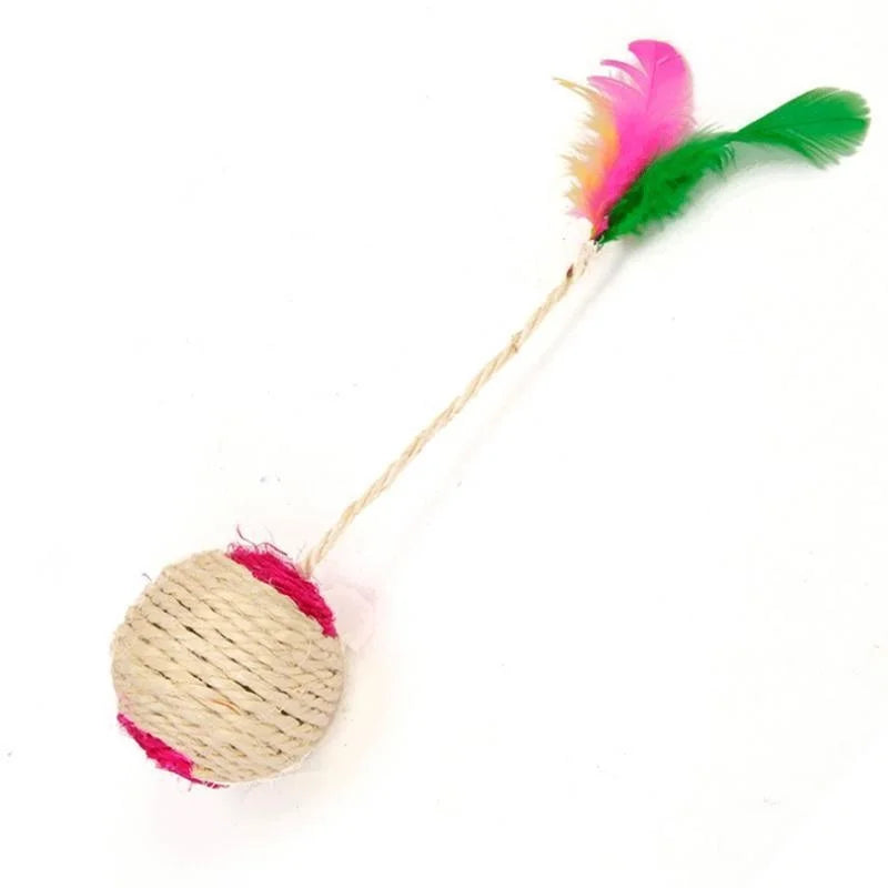 Cat Toy Sisal - Scratching Ball and Training Game